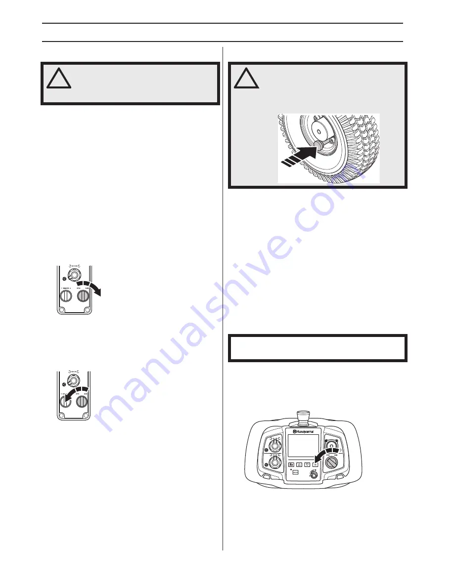 Husqvarna PG820 RC Operator'S Manual Download Page 82