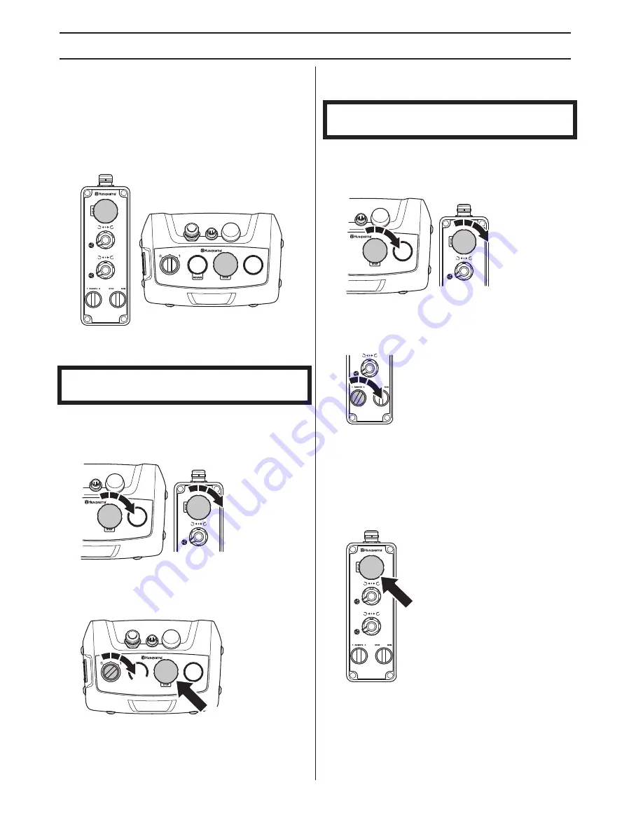 Husqvarna PG820 RC Operator'S Manual Download Page 104