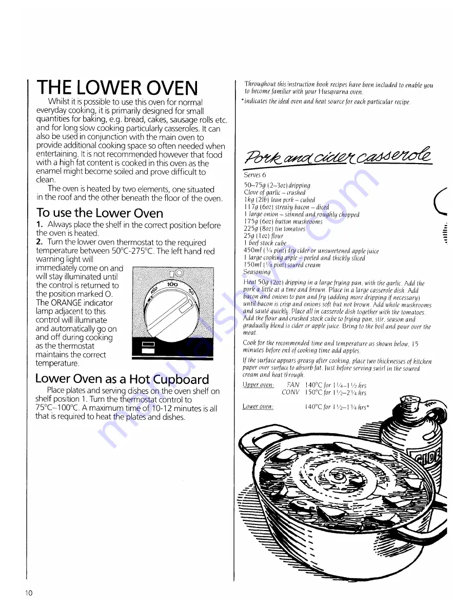 Husqvarna QC 6060F User Manual Download Page 12