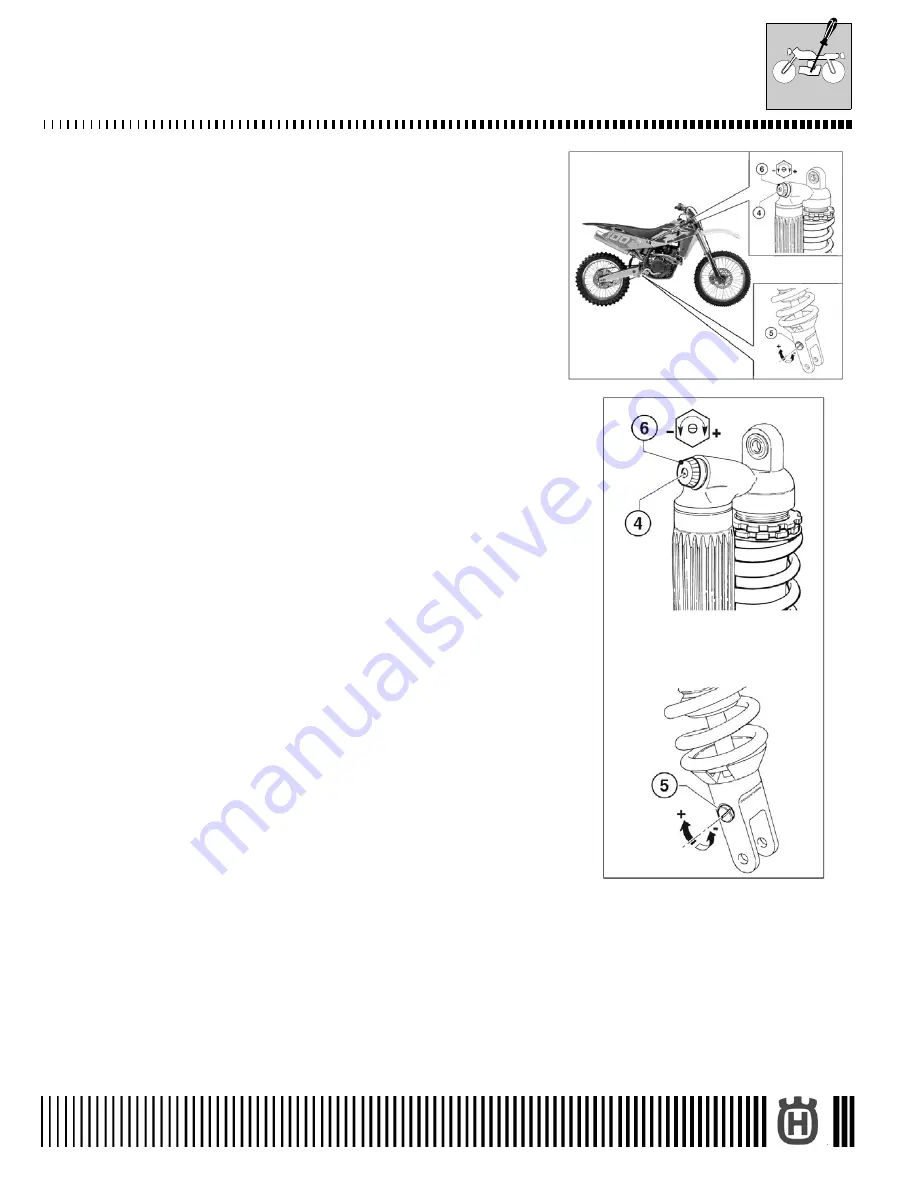 Husqvarna SM 400 Workshop Manual Download Page 169