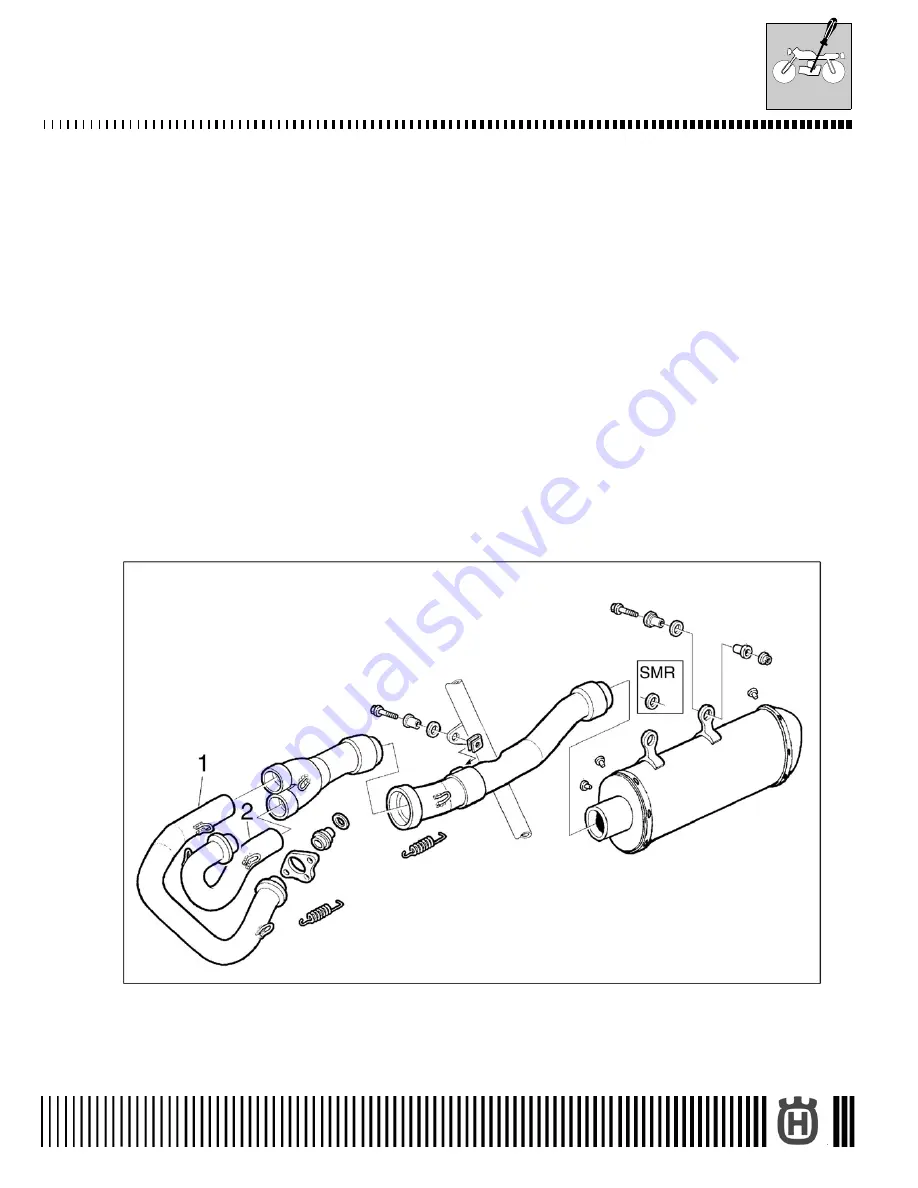 Husqvarna SM 400 Workshop Manual Download Page 179