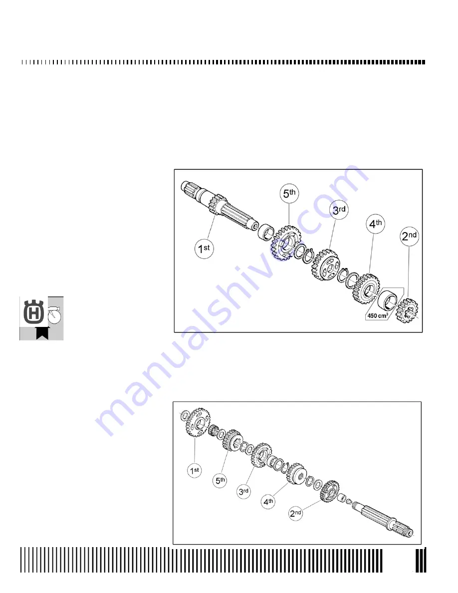 Husqvarna SM 400 Workshop Manual Download Page 311