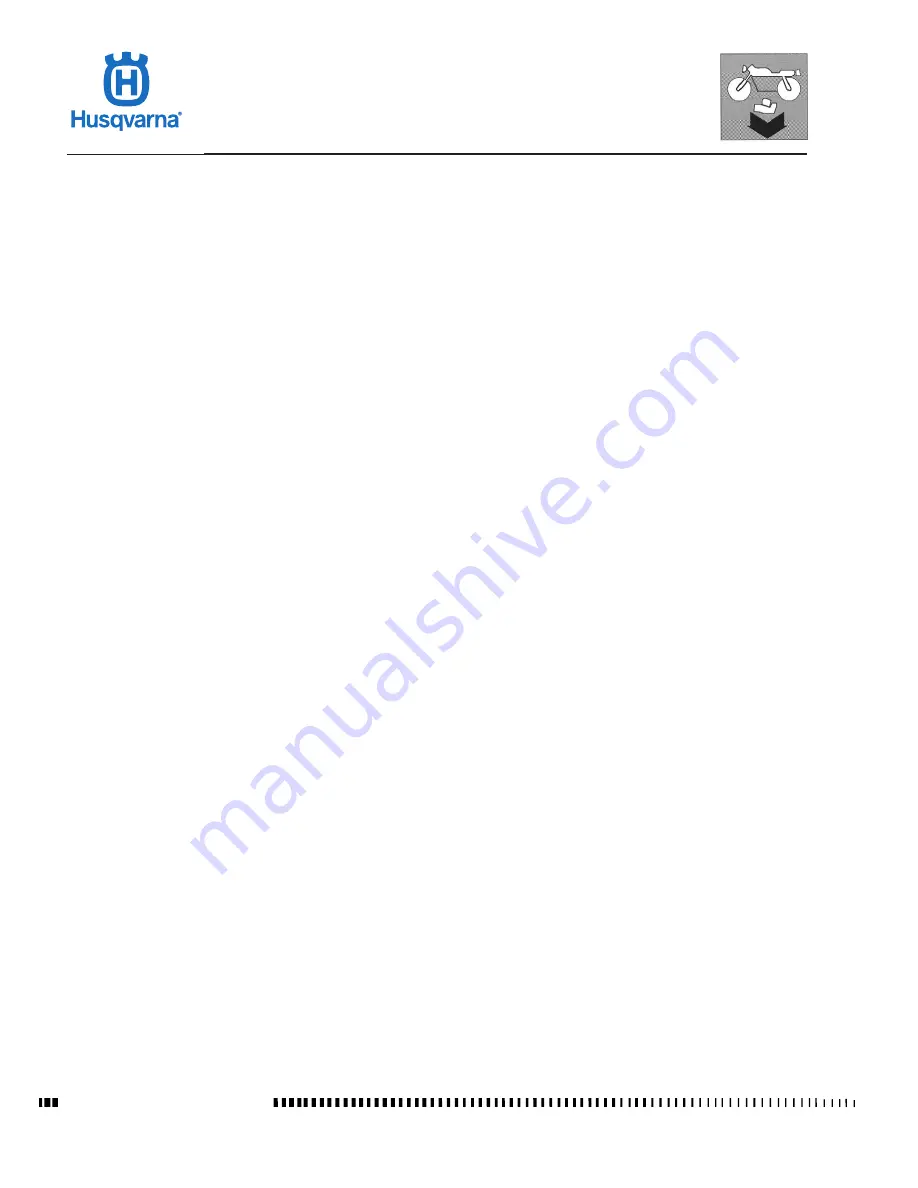 Husqvarna SMR 449 2011 I.E. Workshop Manual Download Page 122