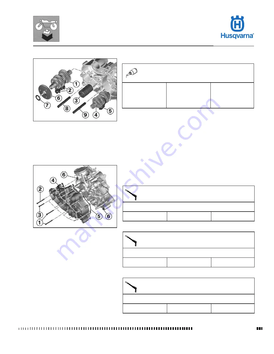 Husqvarna SMR 449 2011 I.E. Workshop Manual Download Page 221