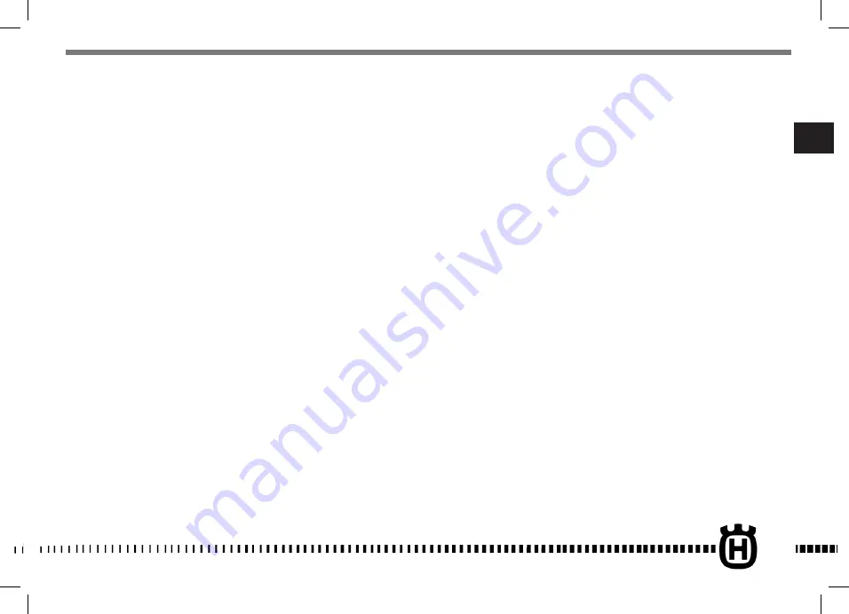 Husqvarna SMS4 2011 Specifications - Operation - Maintenance Download Page 89