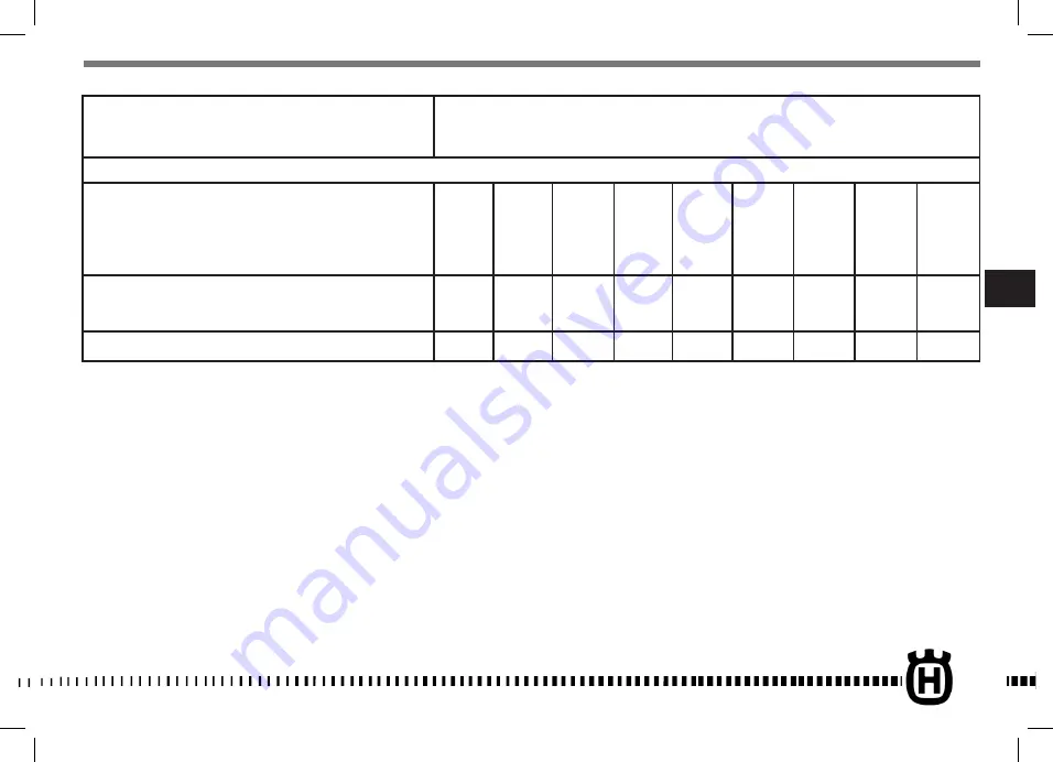 Husqvarna SMS4 2011 Specifications - Operation - Maintenance Download Page 218