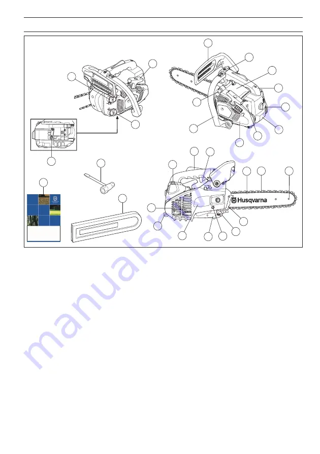 Husqvarna T425 Operator'S Manual Download Page 41