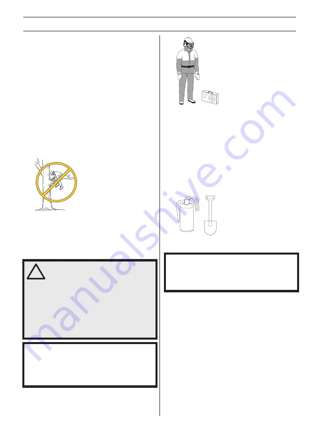 Husqvarna T425 Operator'S Manual Download Page 43