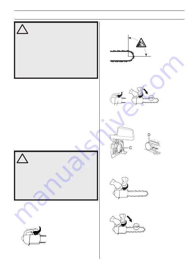 Husqvarna T425 Operator'S Manual Download Page 83