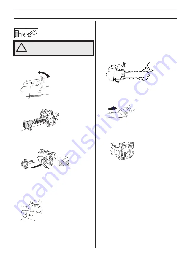 Husqvarna T425 Operator'S Manual Download Page 129