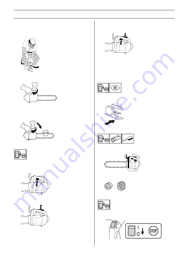 Husqvarna T425 Operator'S Manual Download Page 223