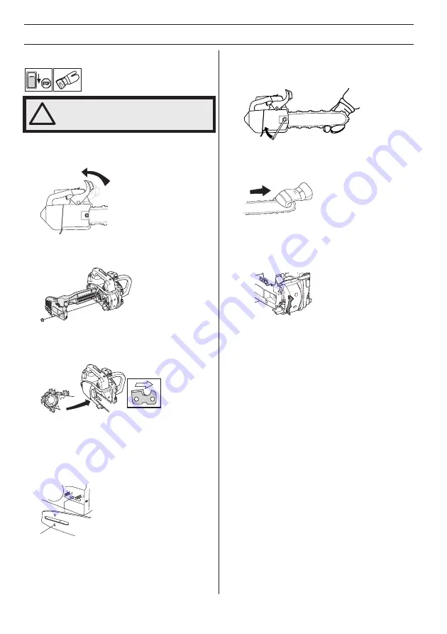 Husqvarna T425 Operator'S Manual Download Page 244