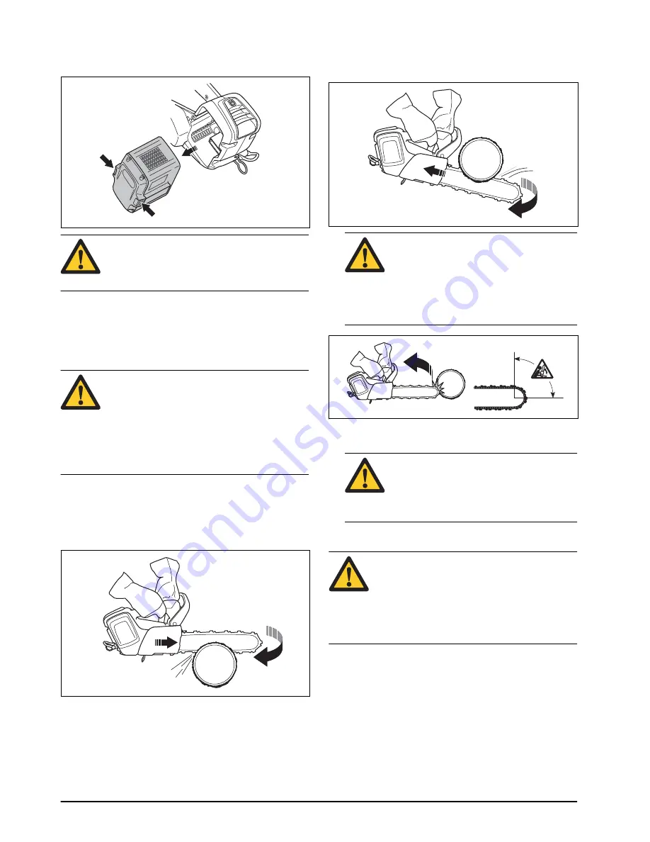 Husqvarna T536LiXP Operator'S Manual Download Page 16