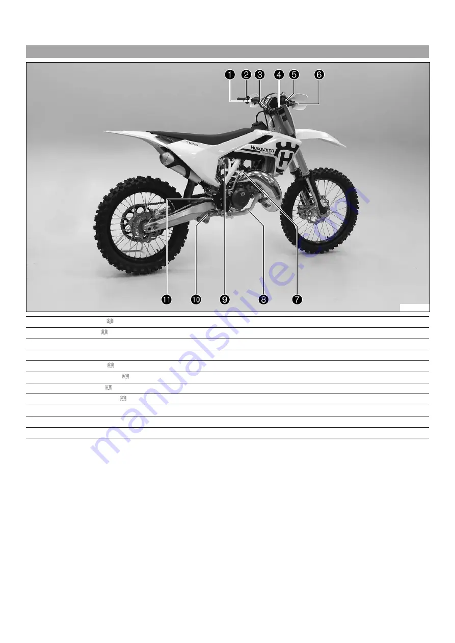 Husqvarna TC 125 2017 Owner'S Manual Download Page 13