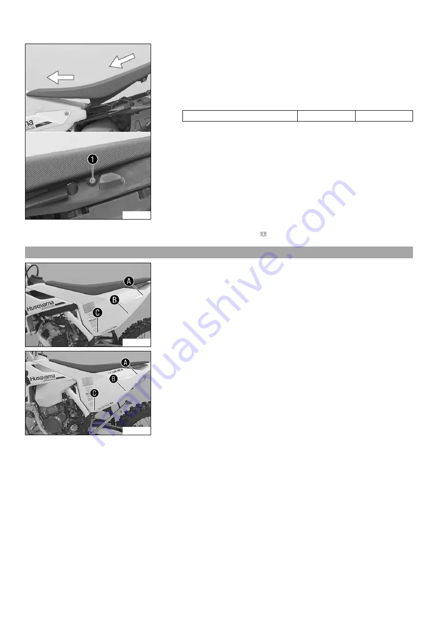 Husqvarna TC 125 2017 Owner'S Manual Download Page 57