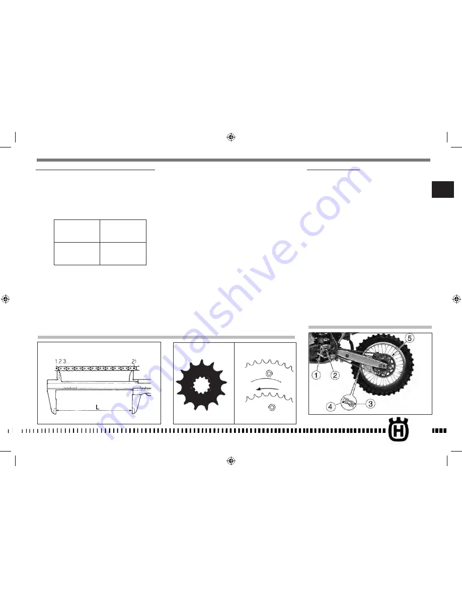 Husqvarna TC 250 2011 Specifications - Operation - Maintenance Download Page 97