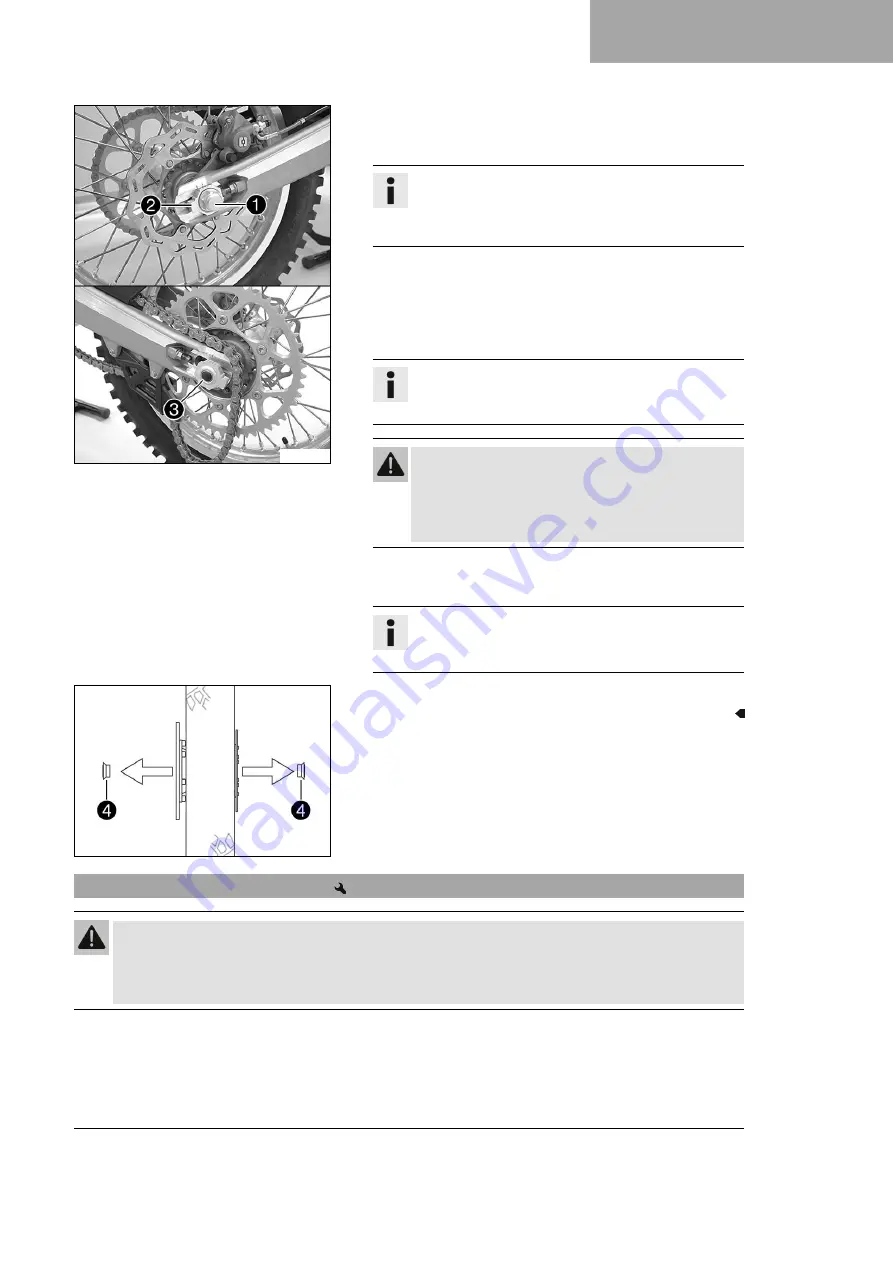 Husqvarna TE 150 2023 Owner'S Manual Download Page 101