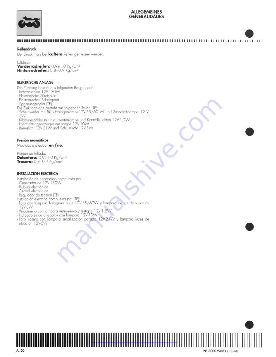 Husqvarna TE 350-410/95 Workshop Manual Download Page 6