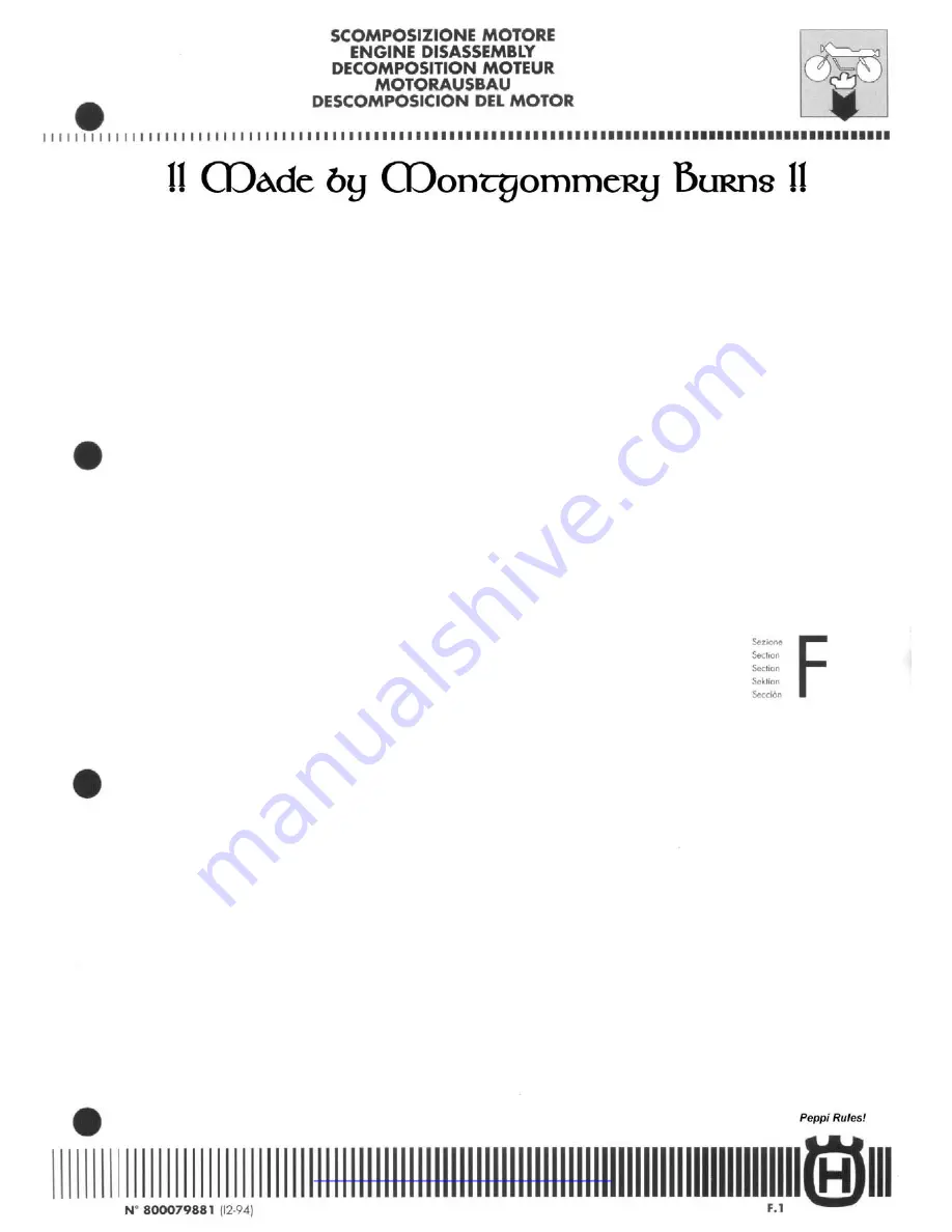 Husqvarna TE 350-410/95 Workshop Manual Download Page 49