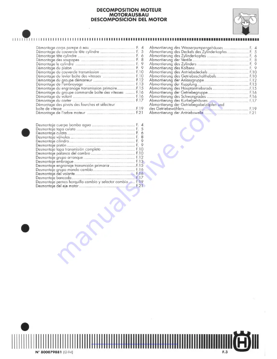 Husqvarna TE 350-410/95 Workshop Manual Download Page 50