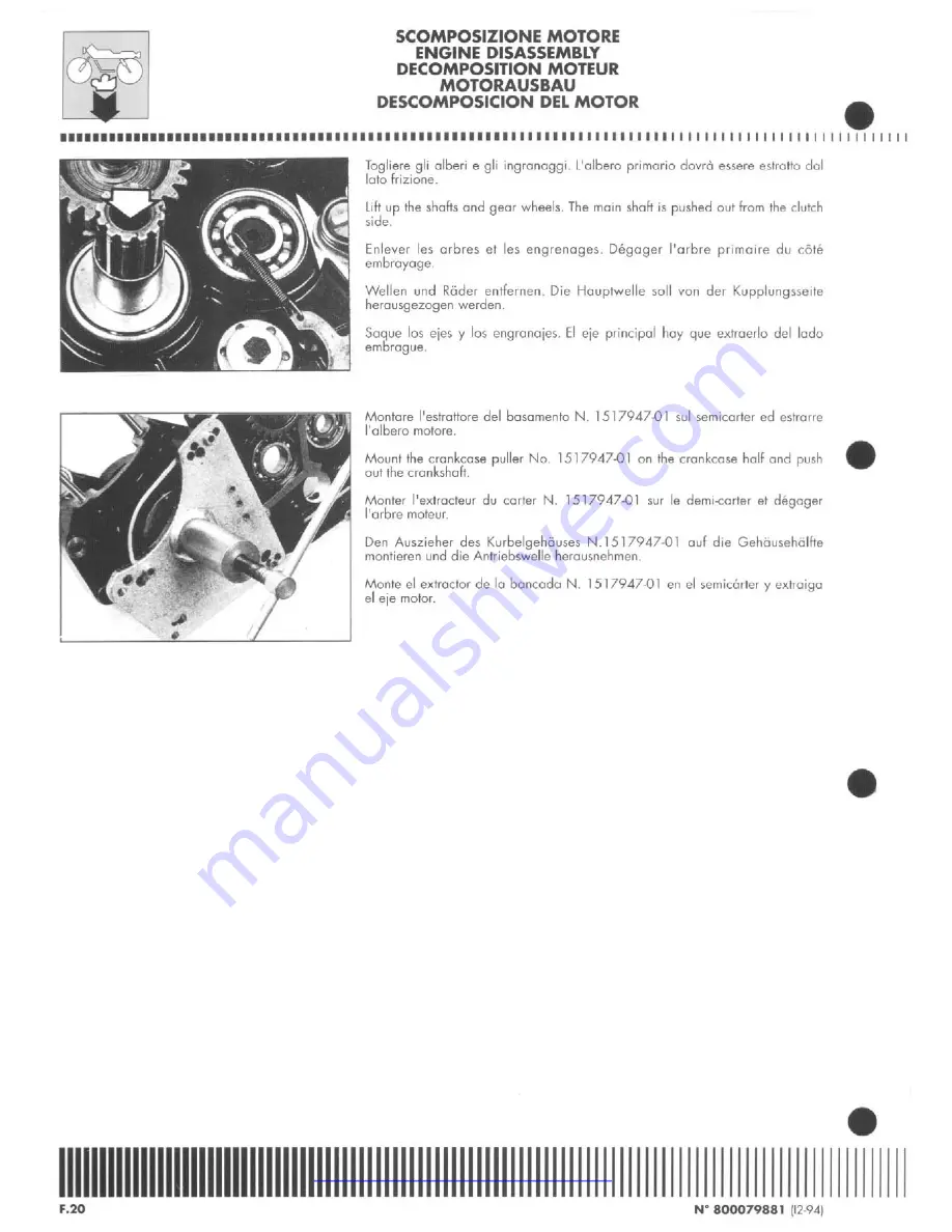 Husqvarna TE 350-410/95 Workshop Manual Download Page 67