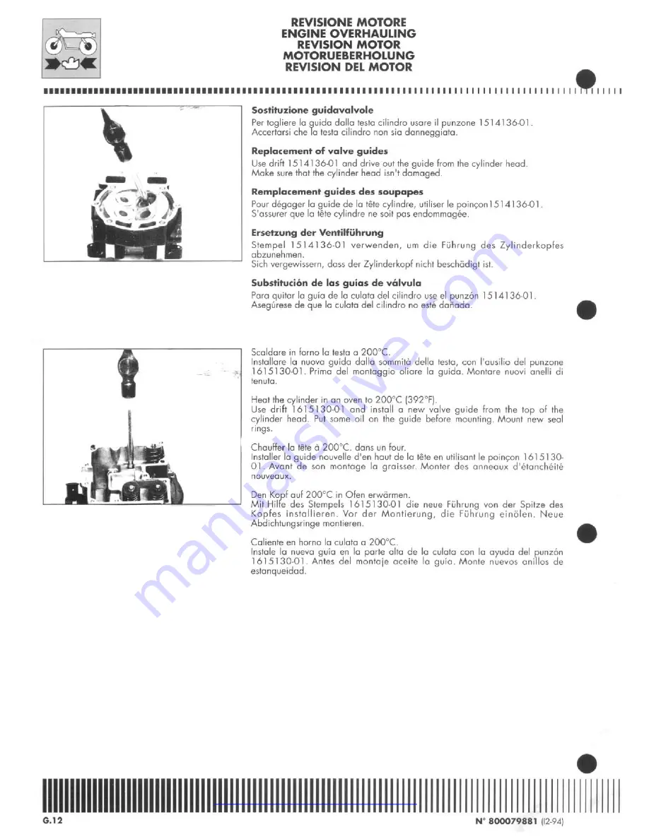 Husqvarna TE 350-410/95 Workshop Manual Download Page 78