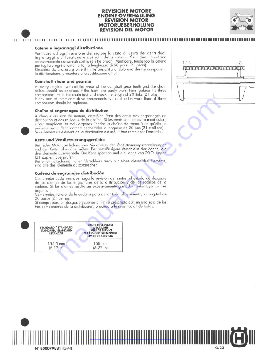 Husqvarna TE 350-410/95 Workshop Manual Download Page 89