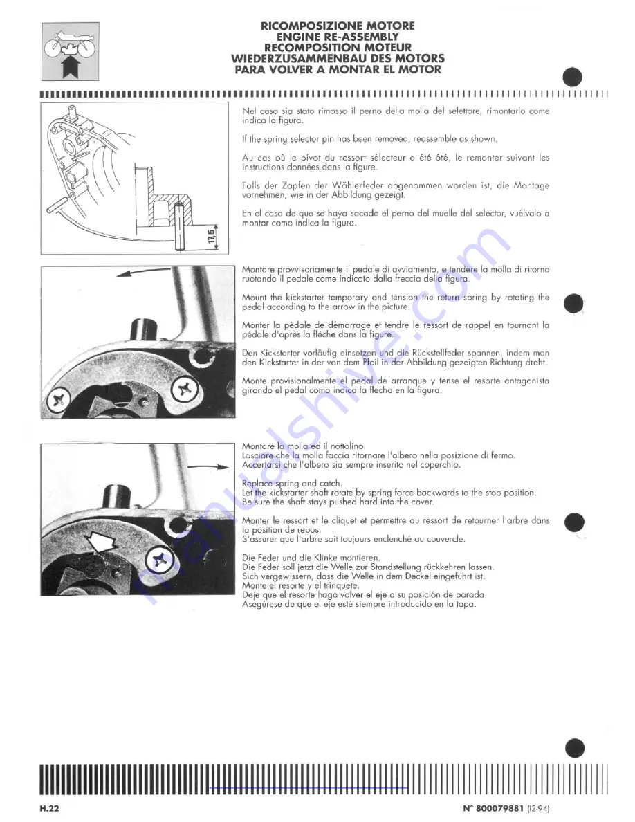 Husqvarna TE 350-410/95 Workshop Manual Download Page 128