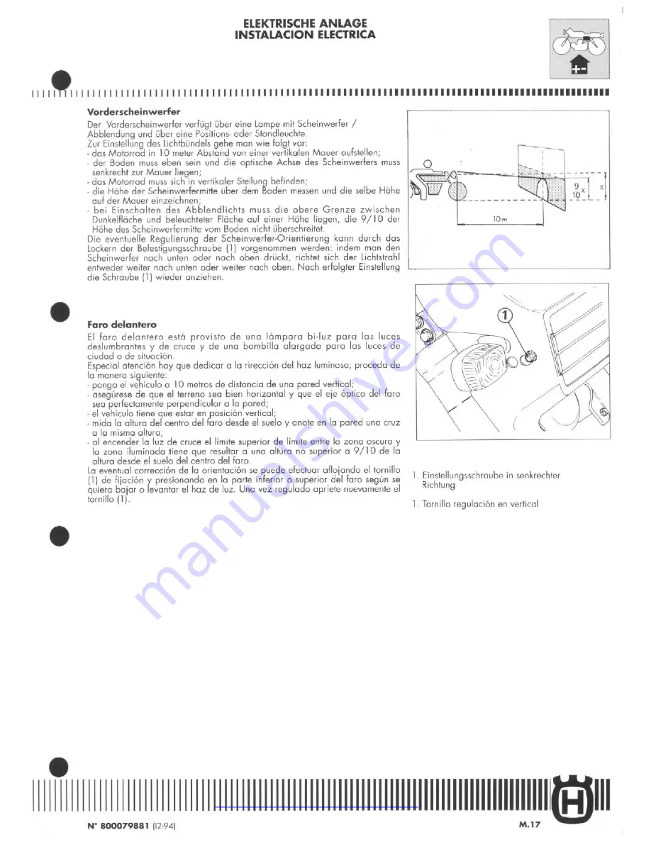 Husqvarna TE 350-410/95 Workshop Manual Download Page 204