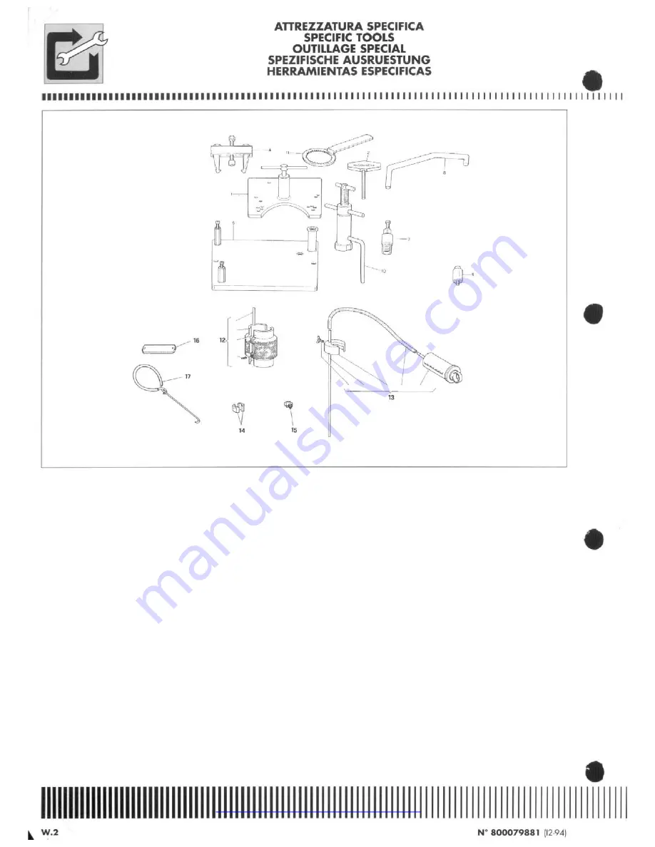 Husqvarna TE 350-410/95 Workshop Manual Download Page 217