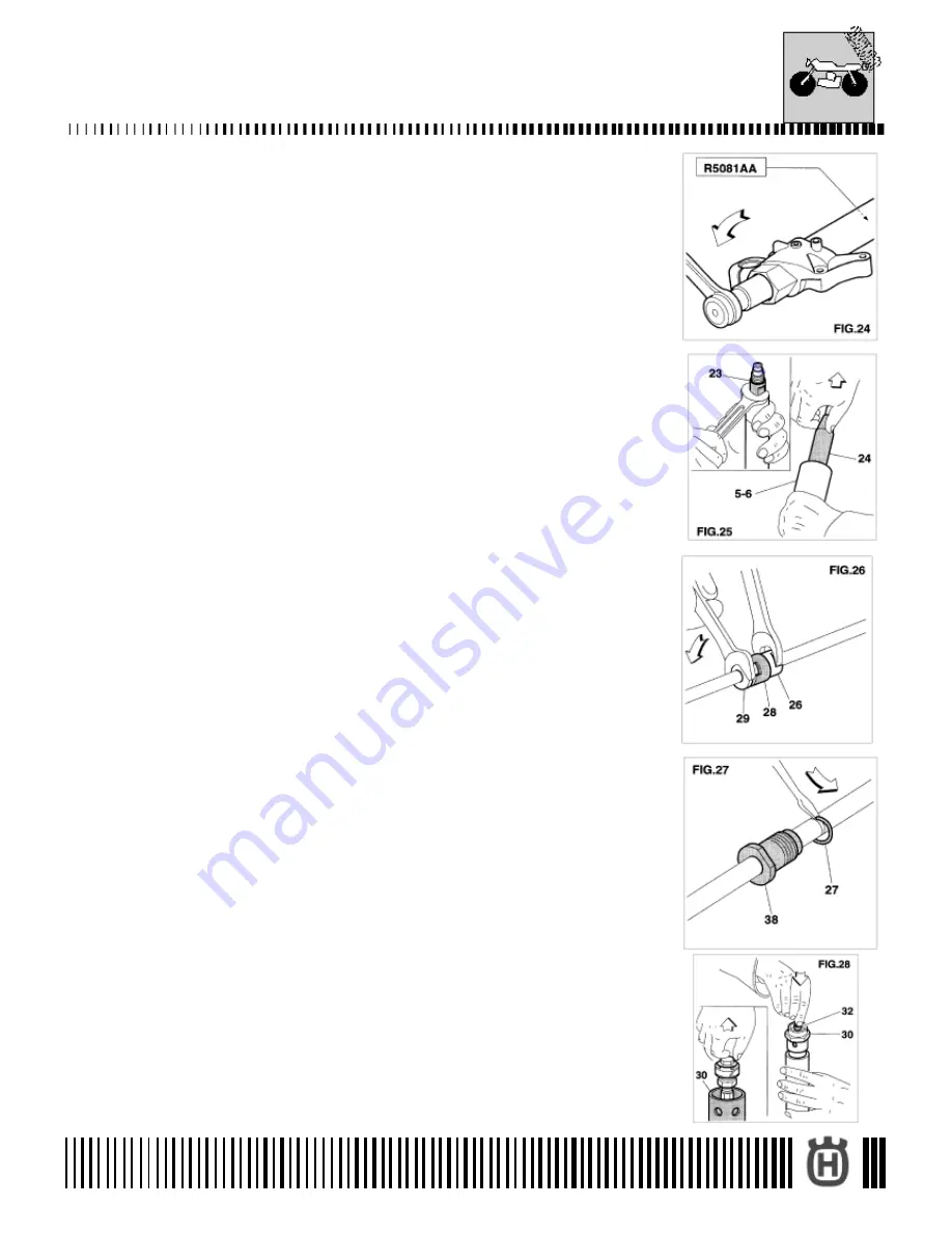 Husqvarna TE 610 2006 Скачать руководство пользователя страница 285