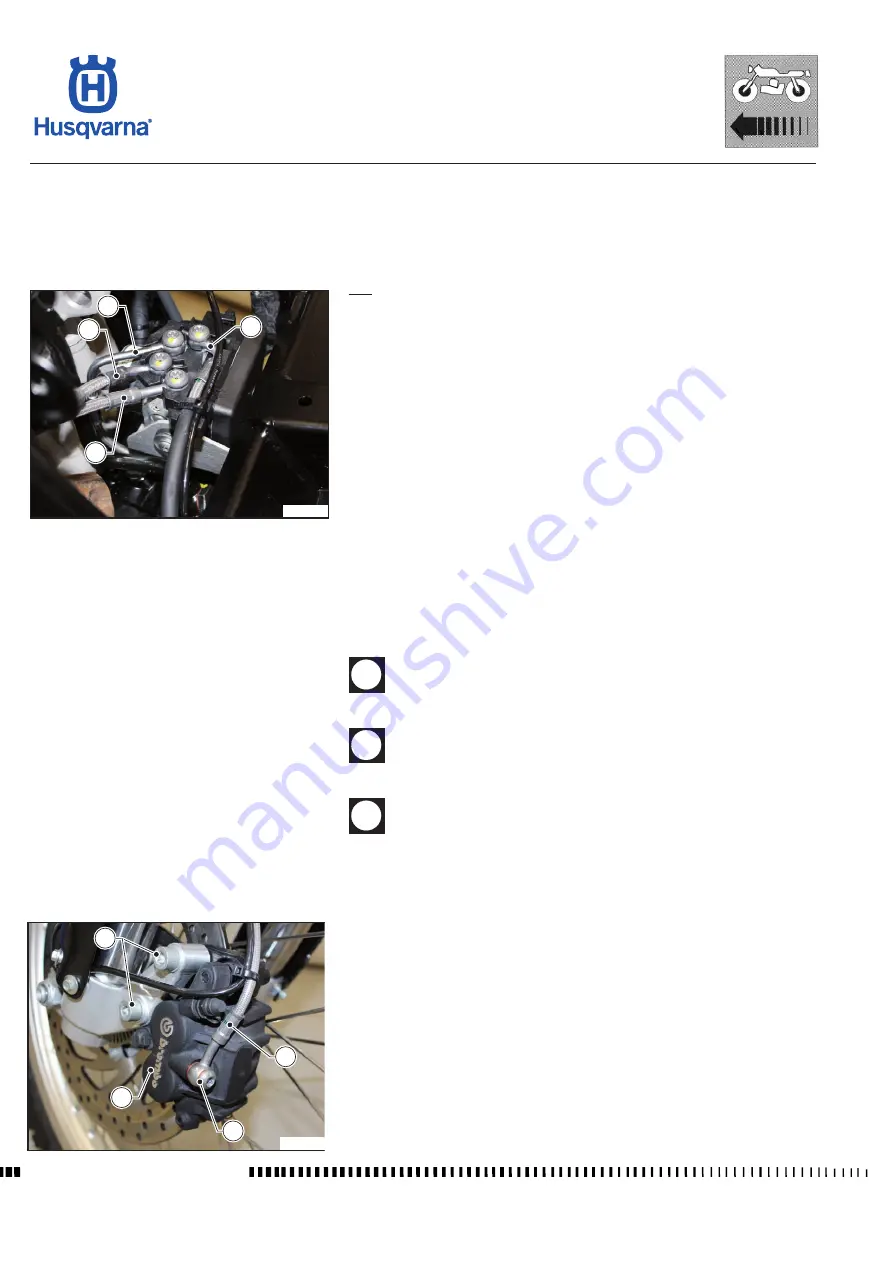 Husqvarna TR 650 STRADA 2013 Workshop Manual Download Page 208