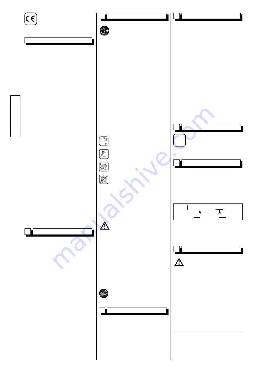 Husqvarna VP200 Operating Instructions Manual Download Page 8