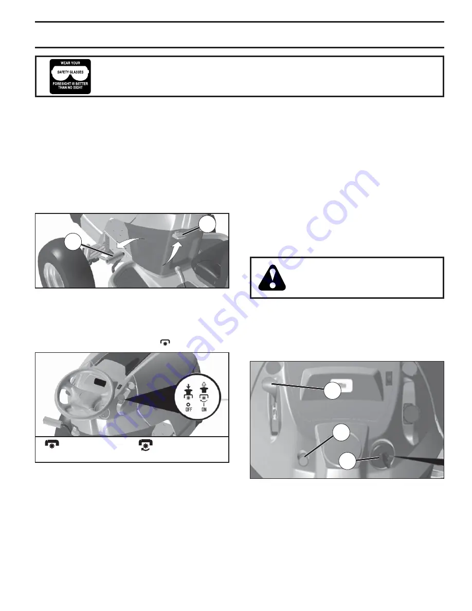 Husqvarna YTH24K48 Operator'S Manual Download Page 9