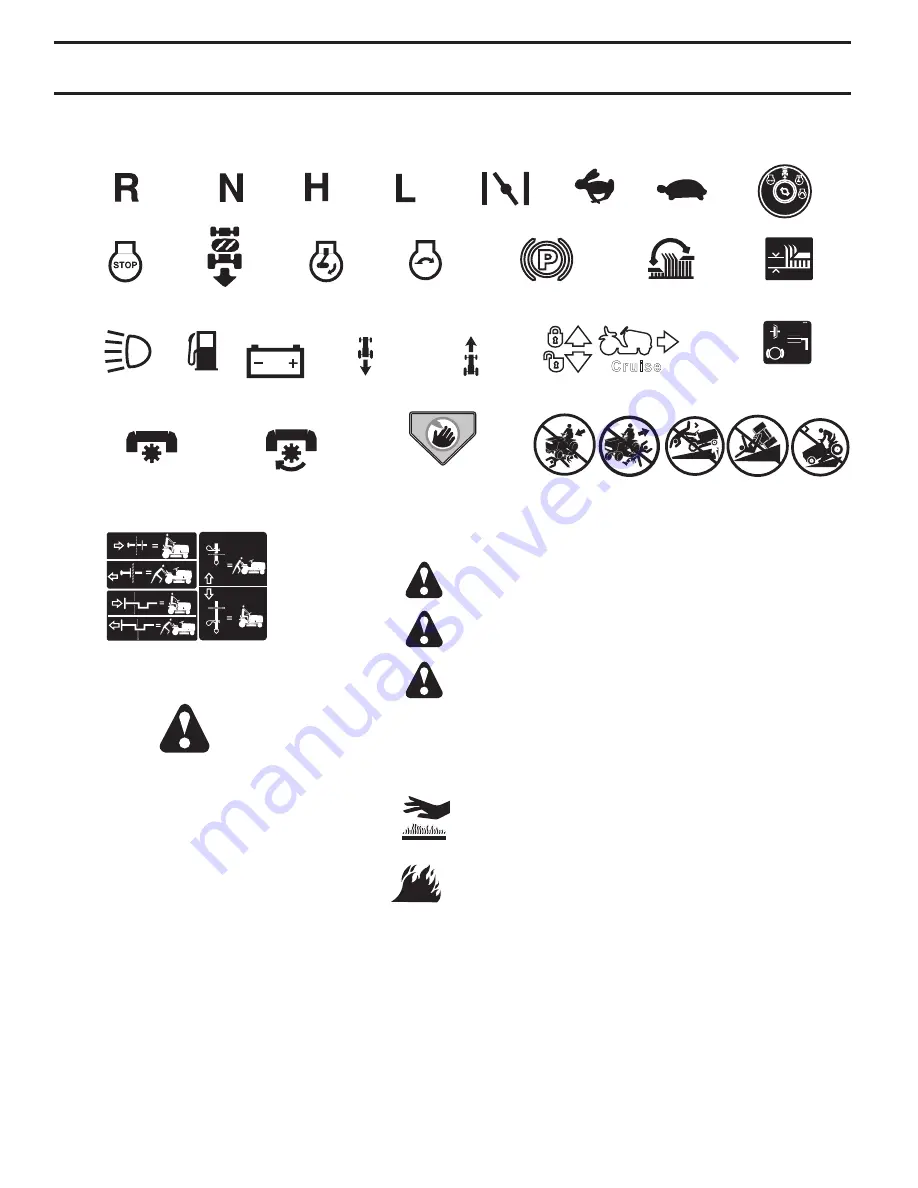 Husqvarna YTH24V54 Operator'S Manual Download Page 10