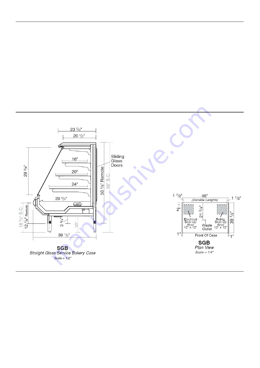 Hussmann CHINO SGB Installation & Operation Manual Download Page 4