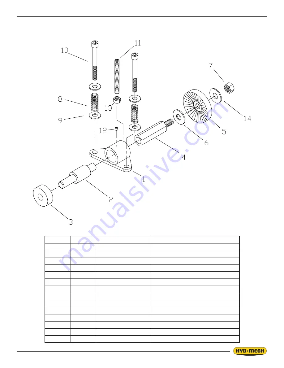 Hyd-Mech H-18 ASV Manual Download Page 107