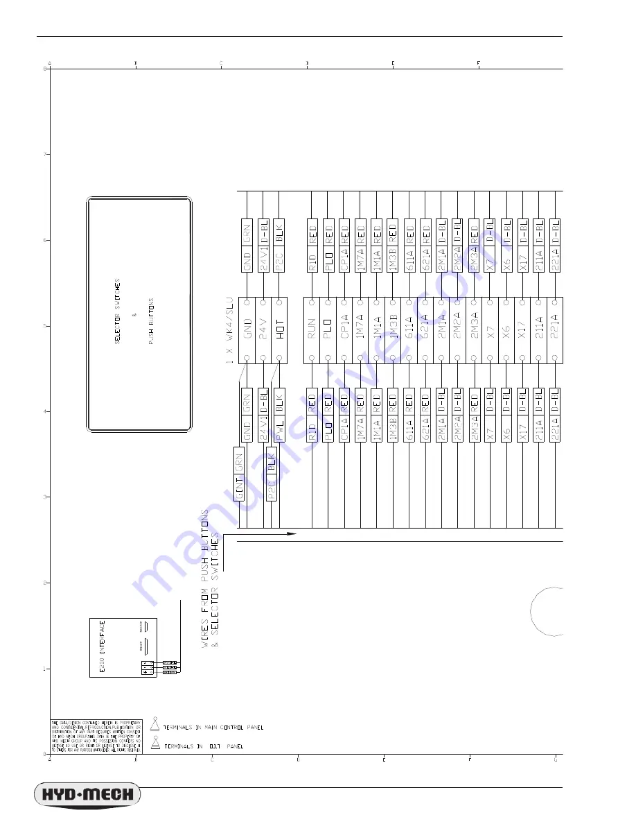 Hyd-Mech H-22A Operation And Maintenance Manual Download Page 71