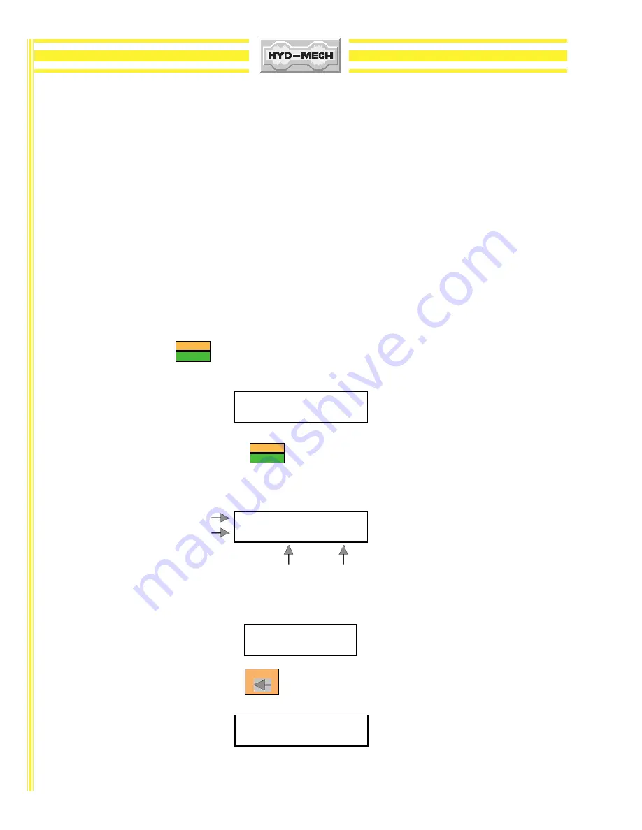 Hyd-Mech M-16 Operation And Maintenance Manual Download Page 25