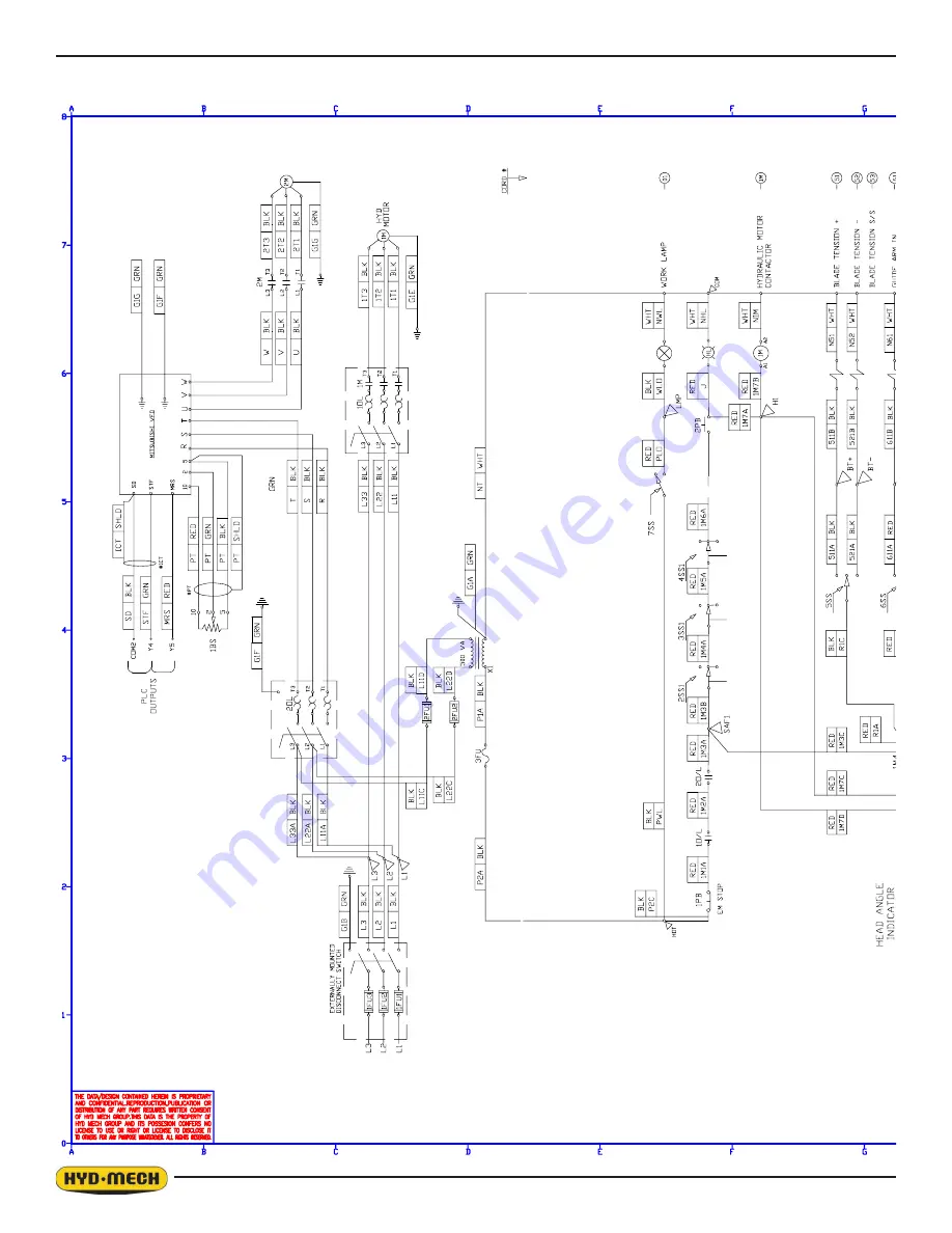 Hyd-Mech M-16A  PLC 100 E200 Скачать руководство пользователя страница 154