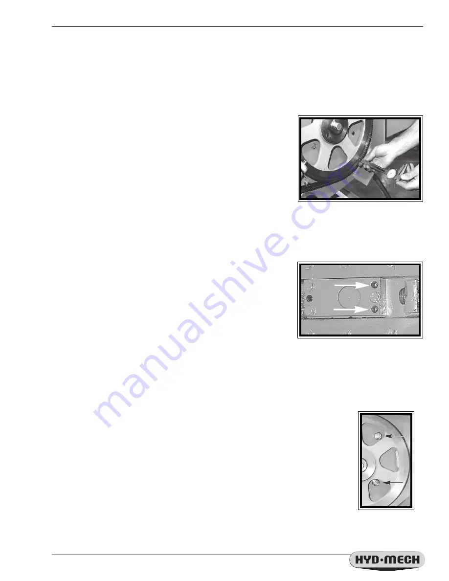 Hyd-Mech S-20H Operations & Maintenance Manua Download Page 28