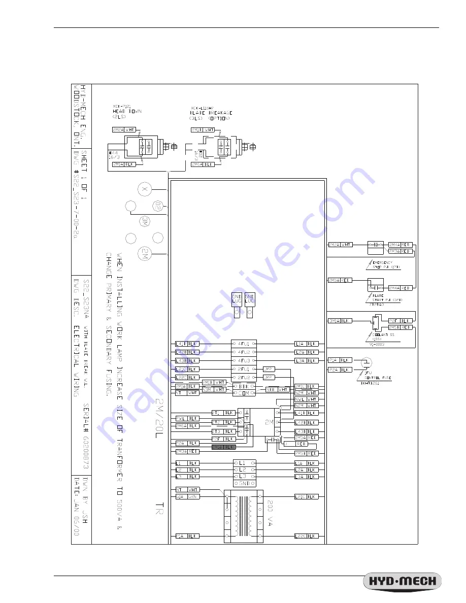 Hyd-Mech S-23 Скачать руководство пользователя страница 38