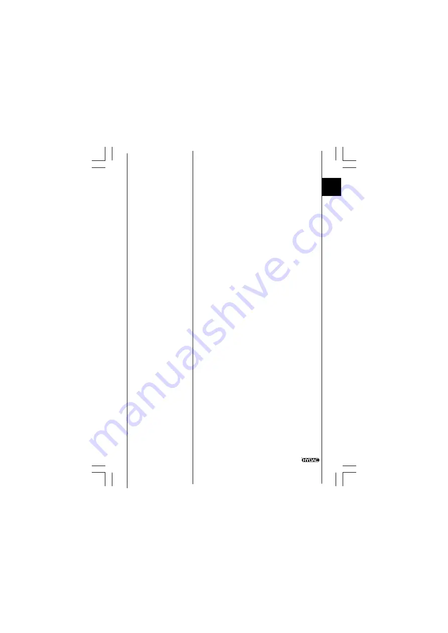 HYDAC ELECTRONIC HMG 510 Manual Download Page 3