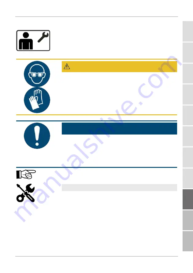 HYDAC FILTER SYSTEMS MFU-10P9S Series Operating And Maintenance Instructions Manual Download Page 95