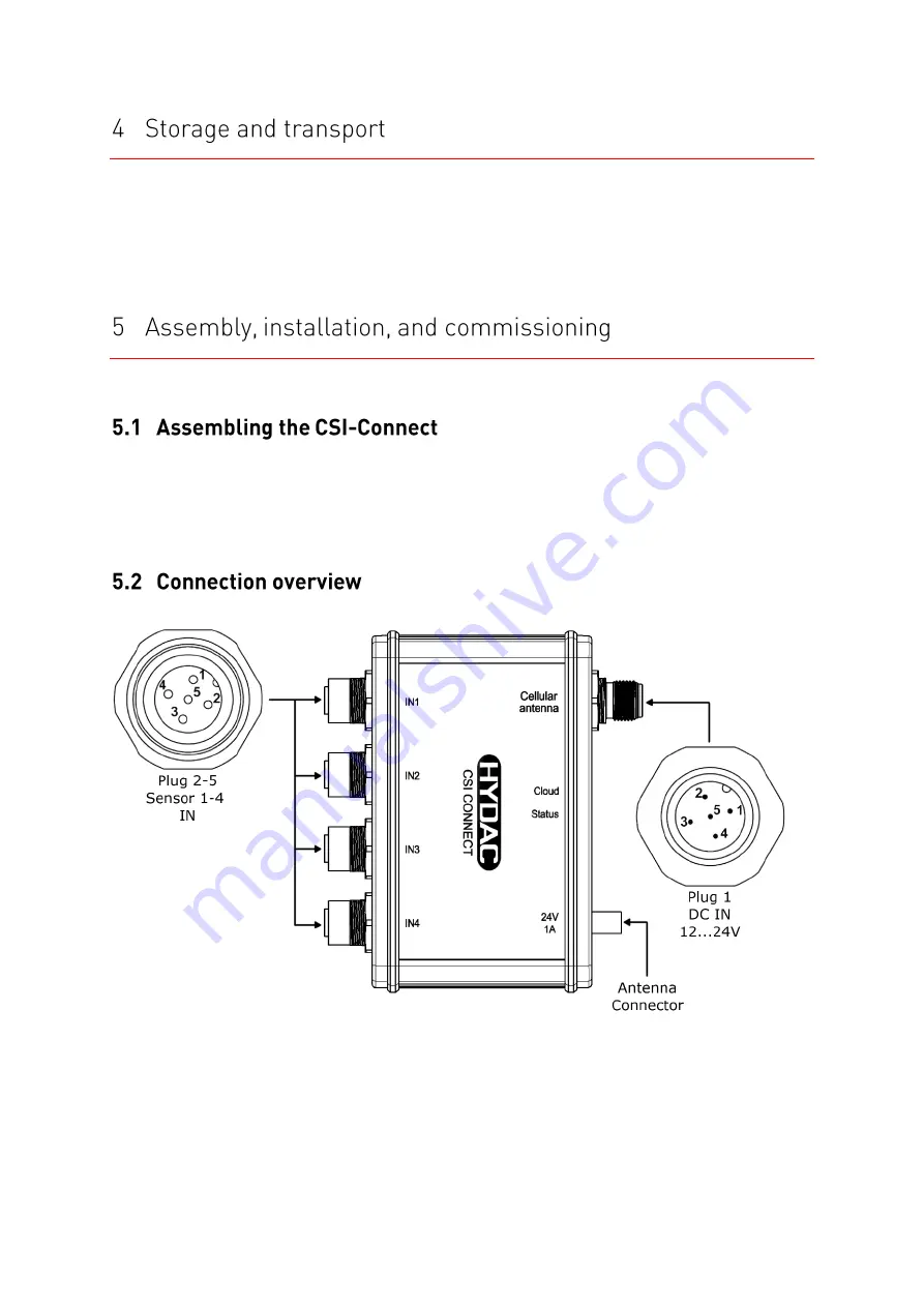 Hydac CSI-Connect Скачать руководство пользователя страница 13