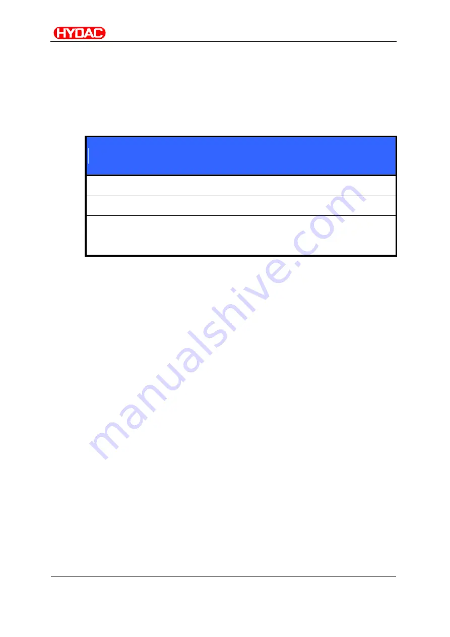 Hydac Filtromat OF5 C with FCU Operating And Maintenance Instructions Manual Download Page 15