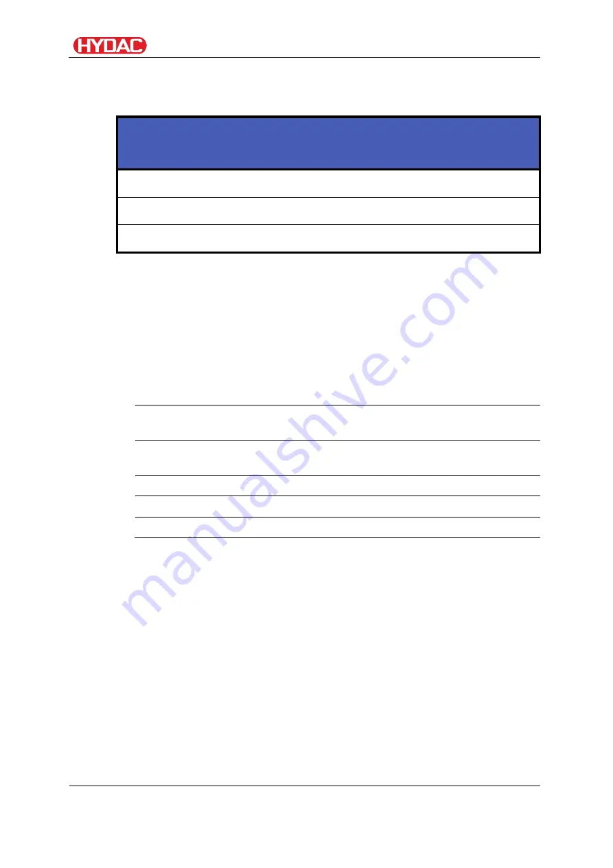 Hydac OLSW Operation And Maintenance Instructions Download Page 24