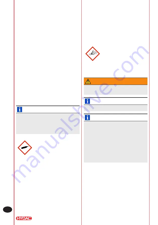 Hydac SBO Series Operating Instructions Manual Download Page 90