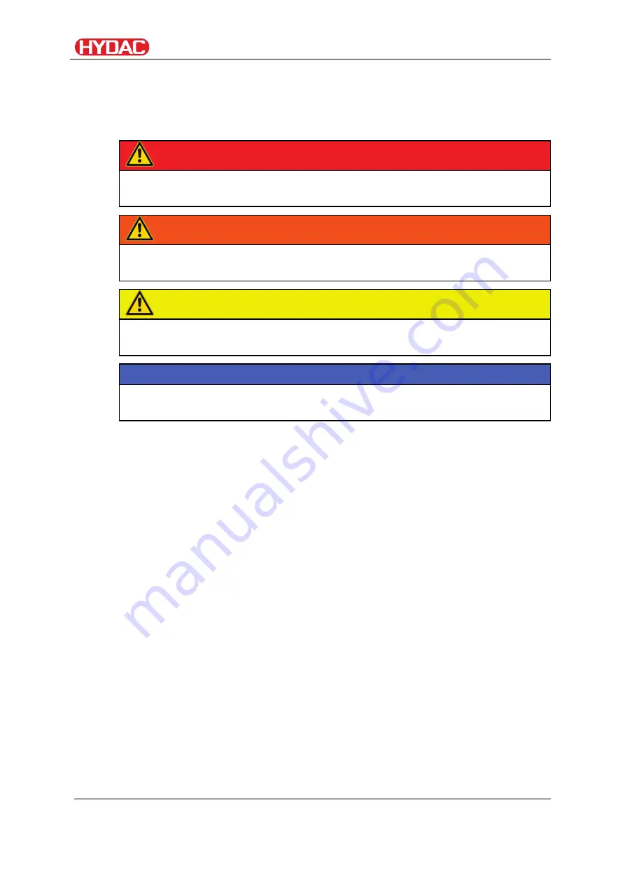 Hydac VMU 1 Operating And Maintenance Instructions Manual Download Page 9