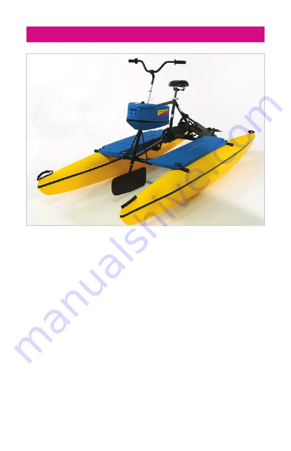 HydroBikes EXPLORER I Assembly, Operation And Safety Instructions Download Page 3